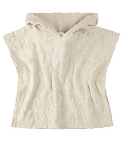 Petit Lem Swim Knit Beach Poncho Beige