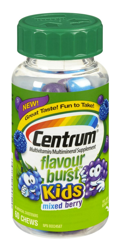 Buy Centrum Flavour Burst Kids Multivitamin Chews at Well.ca | Free ...