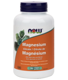 NOW Magnesium Citrate Softgels