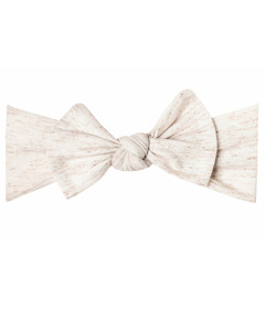 Copper Pearl Knit Headband Oat
