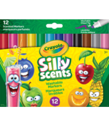 Crayola Silly Scents Wedge Tip Washable Markers
