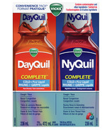 Vicks DayQuil NyQuil Complete Cold & Flu Liquid Covenience Pack