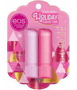 eos Holiday Strawberry Cheer & Candy Cane Swirl Stick