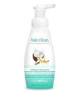 Live Clean Nettoyant Liquide Moussant pour les Mains aux Gousses de Vanille et à la Noix de Coco