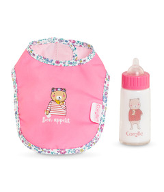 Corolle Bebe Bib & Bouteille de lait magique