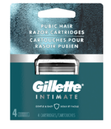 Gillette Pubic Hair Cartridges Gentle & Easy