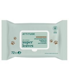 ATTITUDE Super Leaves Pets 99% Water Wipes Unscented