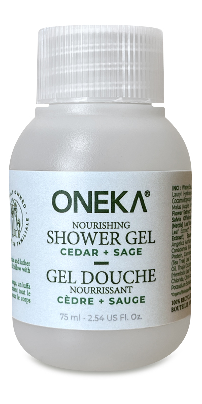 Gel douche au cèdre et sauge - Oneka main image 1