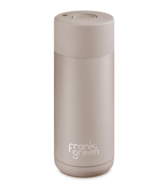 frank green Ceramic Reusable Cup with Button Lid Moon Dust