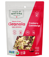 Taste of Nature Grain Free Granola Cranberry
