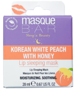 Masque Bar Lip Sleeping Mask Korean White Peach with Honey