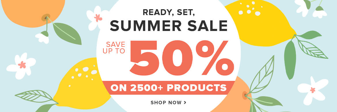 Save up to 50% on the Summer Savings Event