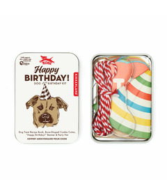 Kikkerland Dog Birthday Kit