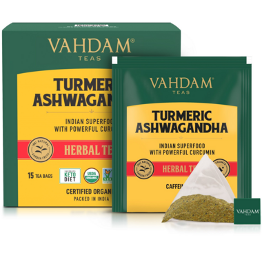 Buy Vahdam Turmeric Ashwagandha Tea At Well.ca | Free Shipping $35+ In ...