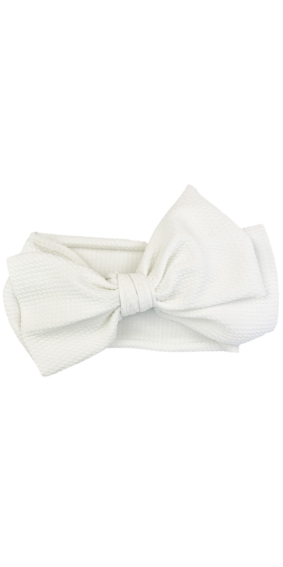 Buy Baby Wisp Giant Lana Bow Headband White at Well.ca | Free Shipping ...