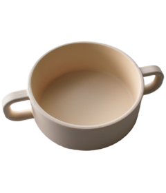 Bulle Silicone Toddler Bowl Off White