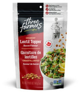 Three Farmers Lentil Salad Topper Bacon