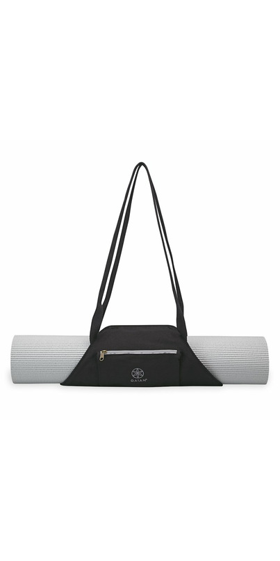 Gaiam On-The-Go Yoga Mat Carrier, Granite Storm