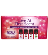 NOW Foods Kit d'huiles essentielles romantiques "Love At First Scent" (L'amour au premier parfum)