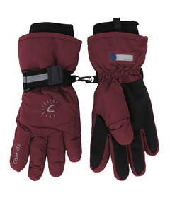 Calikids Waterproof Glove Neoprene Cuff Maroon
