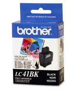 Brother LC41BK Series Black Ink Colour Cartridge