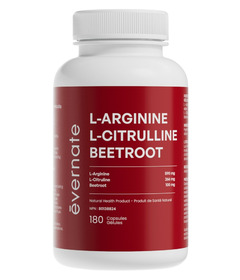 Evernate Nitric Oxide L-Arginine, L-Citrulline & Beetroot