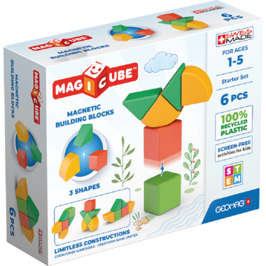 Buy Geomag Magicube 3 Shapes Recycled Starter Set 6pcs At Well.ca ...