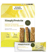 Simply Protein Plant Based Protein Bars Lemon Coconut 