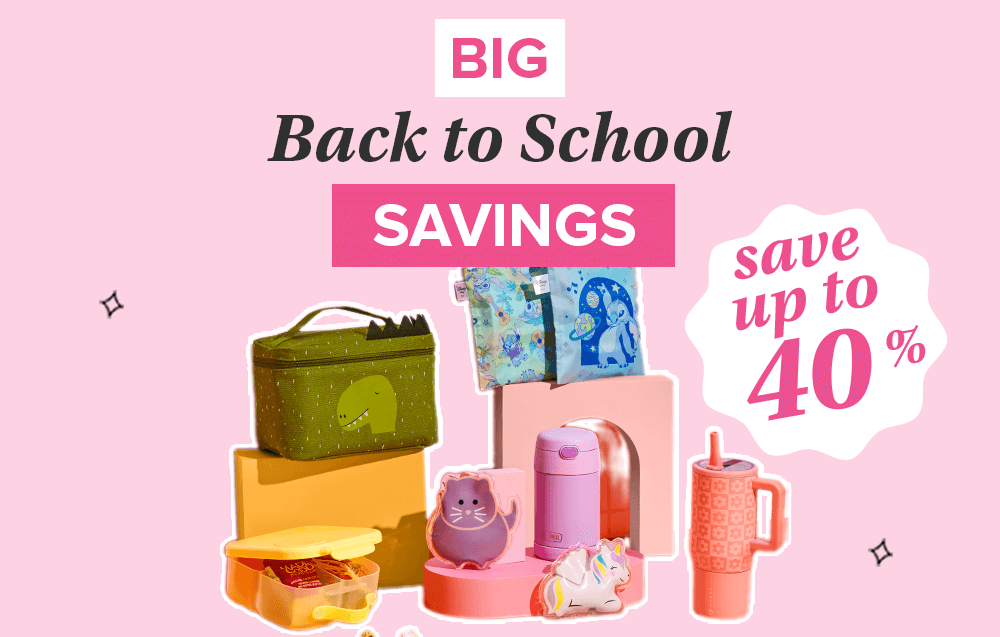 Save up to 40% on Big Back-to-School Savings
