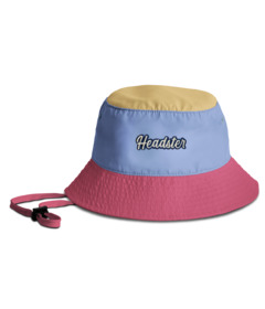image of Headster Kids Lakeshore Nylon Bucket Hat Fuchsia with sku:326660