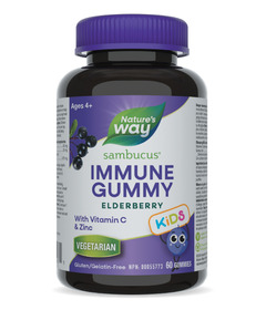 Nature's Way Sambucus Kids Immune with Vitamin C & Zinc Gummies 
