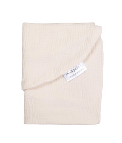 Snuggle Me Organic Lounger Curve Muslin Cover Natural