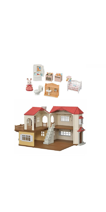 Buy Calico Critters Red Roof Country Home Bundle At Well Ca Free   2068b3285d1db5391f8dfcca41a03623 Ra,w403,h806 Pa,w403,h806 