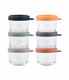 BEABA Glass Baby Food Jars 5oz