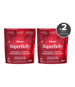 Blume SuperBelly Hydration Powder Cranberry Orange Limited Edition Bundle