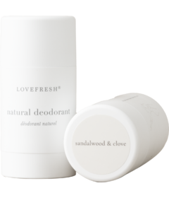 Lovefresh Natural Deodorant Regular Strength Sandalwood & Clove