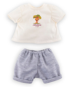 Corolle Doll Outfit Little Explorer T-Shirt & Shorts