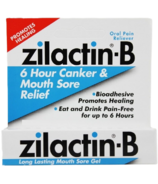 Zilactin-B Long Lasting Mouth Sore Gel