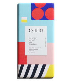 Cocoa Chocolatier Isle of Skye Sea Salt Milk Chocolate