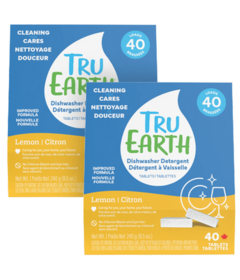 Tru Earth Dishwasher Detergent Tablets Lemon Bundle