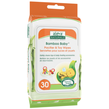 Aleva Naturals Bamboo Baby Pacifier & Toy Wipes Aleva Naturals Bamboo Baby Pacifier & Toy Wipes