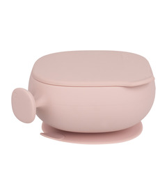 image of b.box Silicone Bowl + Lid Blush with sku:332112