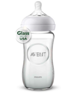 Philips AVENT Natural 8 oz Glass Feeding Bottle