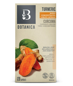 Botanica Turmeric Liquid Capsules
