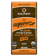 zazubean Squeeze Orange & Gingembre 70% Chocolat noir