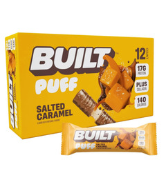 Built Bar Puffs Protein Bar Salted Caramel