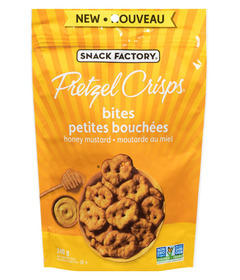Snack Factory Pretzel Crisps Bites Honey Mustard