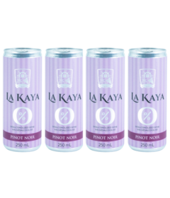 La Kaya Pinot Noir Dealcoholized Wine Single Serve Can Bundle