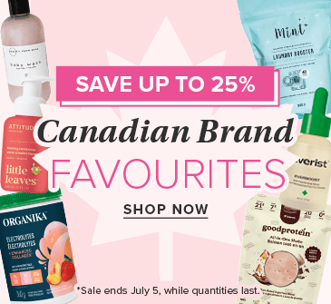 Save up to 25% on Canadian Brand Favourites