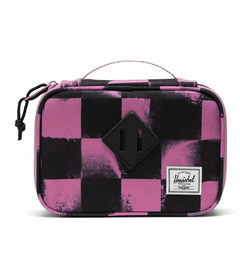 Herschel Supply Little Herschel Heritage Pencil Case Checker Opera Mauve